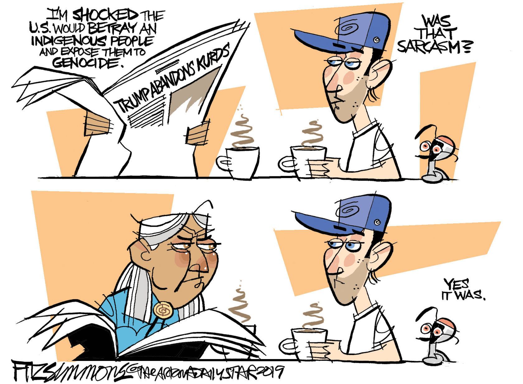 Daily Fitz Cartoon:Tragedy